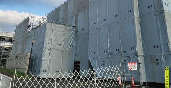 建設・解体工事での足場施工